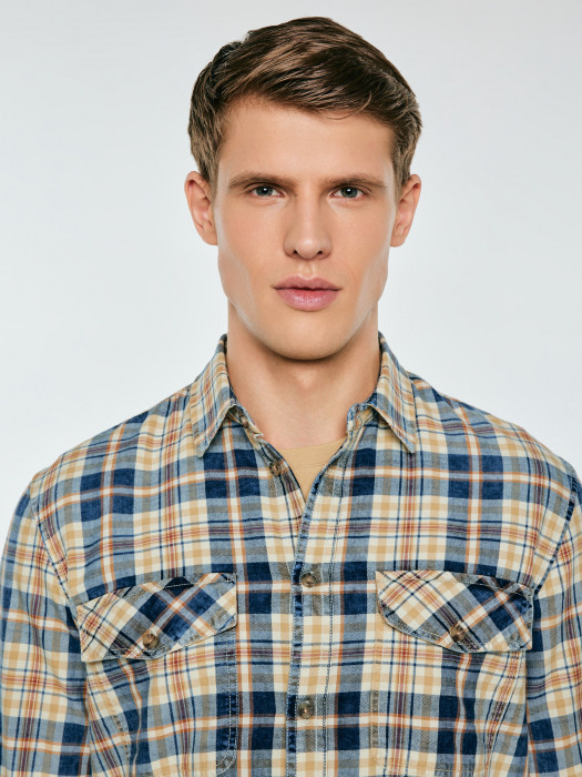 Pánska košeľa s dlhým rukávom KOLISEW 800